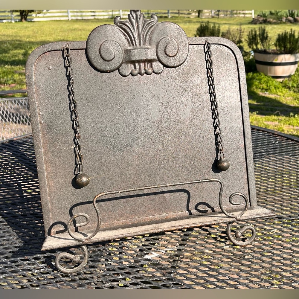 Vintage Metal Book Stand